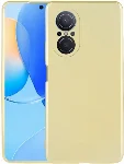 Huawei Nova 9 SE Kılıf İnce Mat Esnek Silikon - Gold