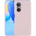 Huawei Nova 9 SE Kılıf İnce Soft Mat Renkli Esnek Silikon Kapak - Rose Gold