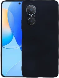 Huawei Nova 9 SE Kılıf İnce Mat Esnek Silikon - Siyah