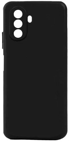 Huawei Nova Y70 Kılıf Zore Biye Mat Esnek Silikon - Siyah