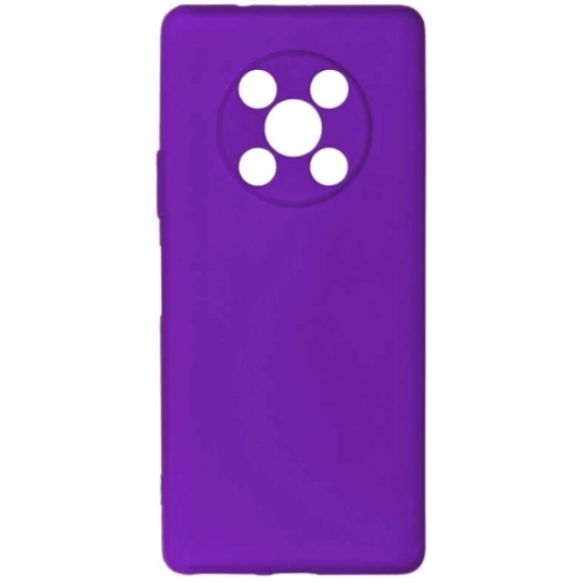 Huawei Nova Y90 Kılıf Silikon Mat Esnek Kamera Korumalı Biye Kapak - Mor