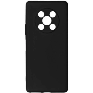 Huawei Nova Y90 Kılıf Silikon Mat Esnek Kamera Korumalı Biye Kapak - Siyah