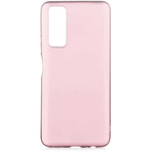 Huawei P Smart 2021 Kılıf İnce Soft Mat Renkli Esnek Silikon Kapak - Rose Gold