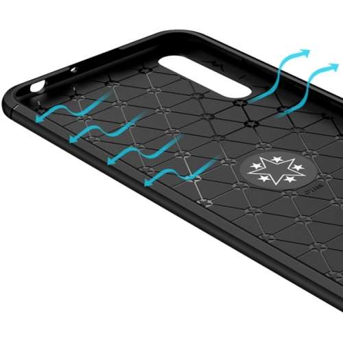 Huawei P Smart S Kılıf Renkli Silikon Yüzüklü Standlı Auto Focus Ravel Kapak - Kırmızı