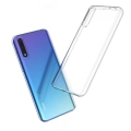 Huawei P Smart S Kılıf Kamera Korumalı Esnek Silikon Kapak - Şeffaf