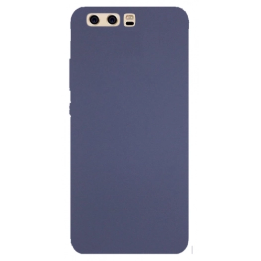 Huawei P10 Plus Kılıf İnce Soft Mat Renkli Esnek Silikon Kapak - Lacivert