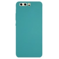 Huawei P10 Plus Kılıf İnce Soft Mat Renkli Esnek Silikon Kapak - Yeşil