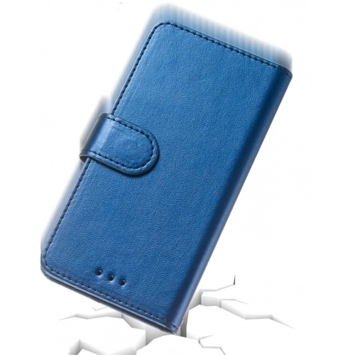 Huawei P20 Lite Kılıf Cüzdanlı Standlı Mıknatıslı Deri Kartlıklı Kapak - Lacivert