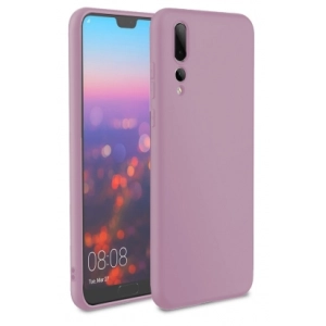 Huawei P20 Pro Kılıf İnce Soft Mat Renkli Esnek Silikon Kapak - Rose Gold