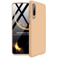 Huawei P30 Kılıf 3 Parçalı 360 Tam Korumalı Rubber AYS Kapak  - Gold