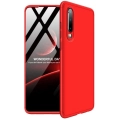 Huawei P30 Kılıf 3 Parçalı 360 Tam Korumalı Rubber AYS Kapak  - Kırmızı
