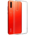 Huawei P30 Kılıf Kamera Korumalı Esnek Silikon Kapak - Şeffaf