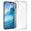 Huawei P30 Lite Kılıf Silikon Köşe Korumalı Airbag Darbe Emici Kapak - Şeffaf