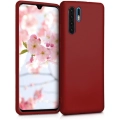 Huawei P30 Pro Kılıf İnce Soft Mat Renkli Esnek Silikon Kapak - Mürdüm