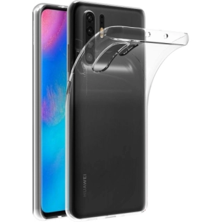 Huawei P30 Pro Kılıf Kamera Korumalı Esnek Silikon Kapak - Şeffaf