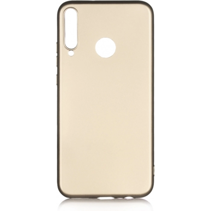 Huawei P40 Lite E Kılıf İnce Soft Mat Renkli Esnek Silikon Kapak - Gold