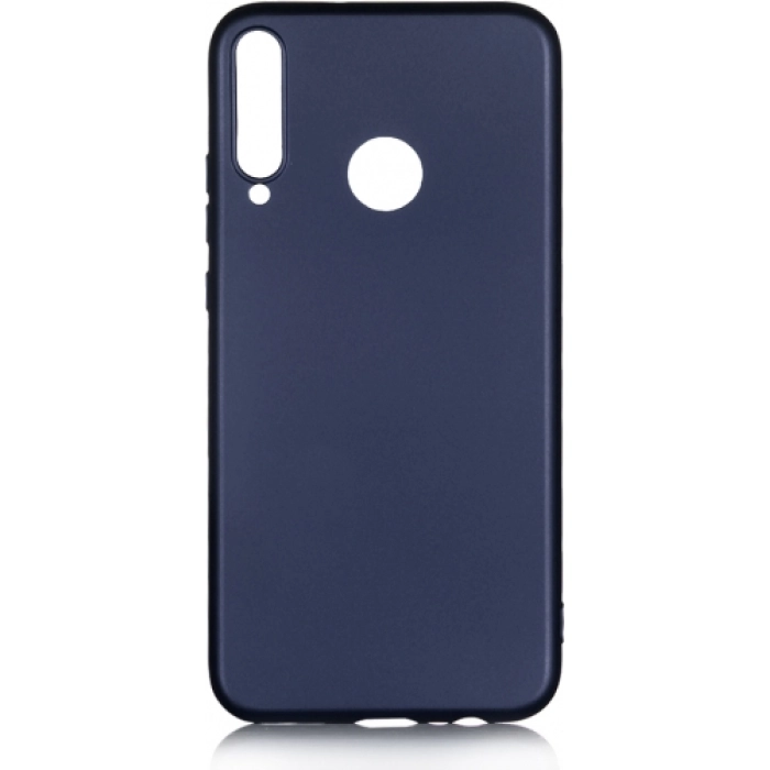 Huawei P40 Lite E Kılıf İnce Soft Mat Renkli Esnek Silikon Kapak - Lacivert