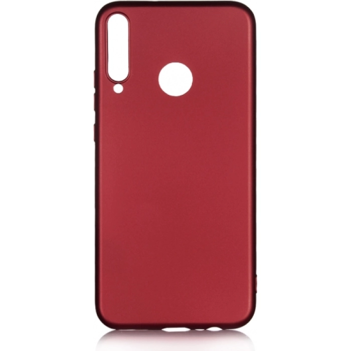 Huawei P40 Lite E Kılıf İnce Soft Mat Renkli Esnek Silikon Kapak - Mürdüm