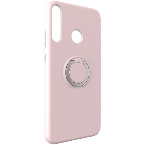 Huawei P40 Lite E Kılıf Silikon İnce Mat Esnek Parmak İzi Bırakmayan Plex Kapak - Pembe