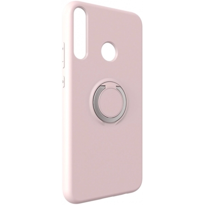 Huawei P40 Lite E Kılıf Silikon İnce Mat Esnek Parmak İzi Bırakmayan Plex Kapak - Pembe