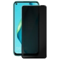 Huawei P40 Lite E Kırılmaz Cam 5D Ekran Koruyucu Karartmalı Hayalet Cam Privacy Tam Kapatan - Siyah