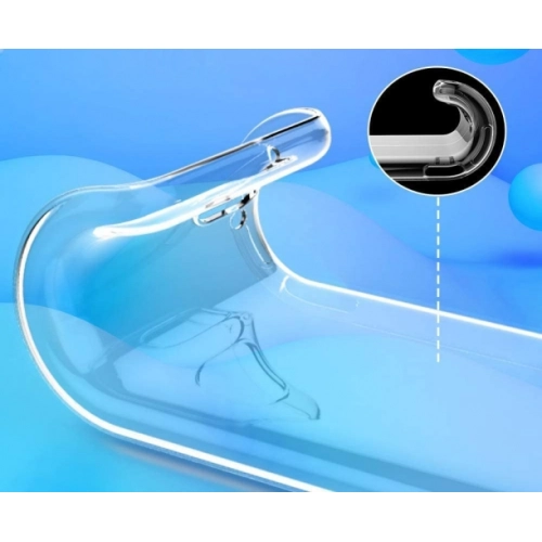 Huawei P40 Lite Kılıf Kamera Korumalı Esnek Silikon Kapak - Şeffaf