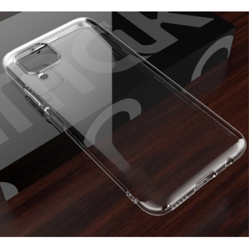 Huawei P40 Lite Kılıf Kamera Korumalı Esnek Silikon Kapak - Şeffaf