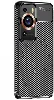 Huawei P60 Pro Kılıf Karbon Serisi Mat Fiber Silikon Negro Kapak - Siyah