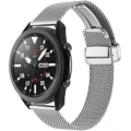 Huawei Watch GT 3 46mm Kordon Zore KRD-85 22mm Metal Kordon - Gümüş