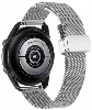 Huawei Watch GT 3 46mm Kordon Zore KRD-85 22mm Metal Kordon - Gümüş