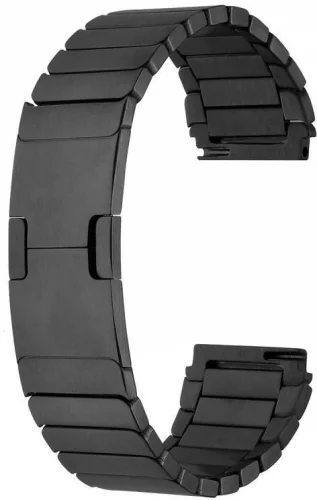 Huawei Watch GT 3 46mm Metal Kordon Çizgi Tasarım Şık Ve Dayanıklı KRD-82 - Gri