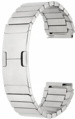 Huawei Watch GT 3 46mm Metal Kordon Çizgi Tasarım Şık Ve Dayanıklı KRD-82 - Gümüş