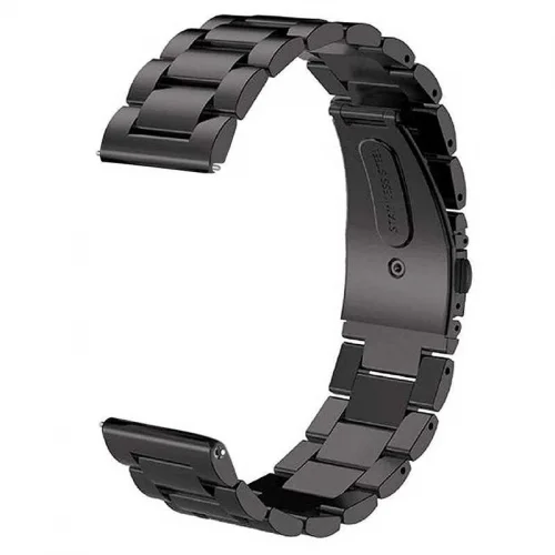Huawei Watch GT 3 46mm Metal Kordon Klipsli KRD-04 - Siyah