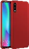 Huawei Y5 2019 Kılıf İnce Mat Esnek Silikon - Kırmızı