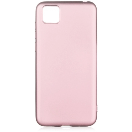 Huawei Y5p Kılıf İnce Soft Mat Renkli Esnek Silikon Kapak - Rose Gold