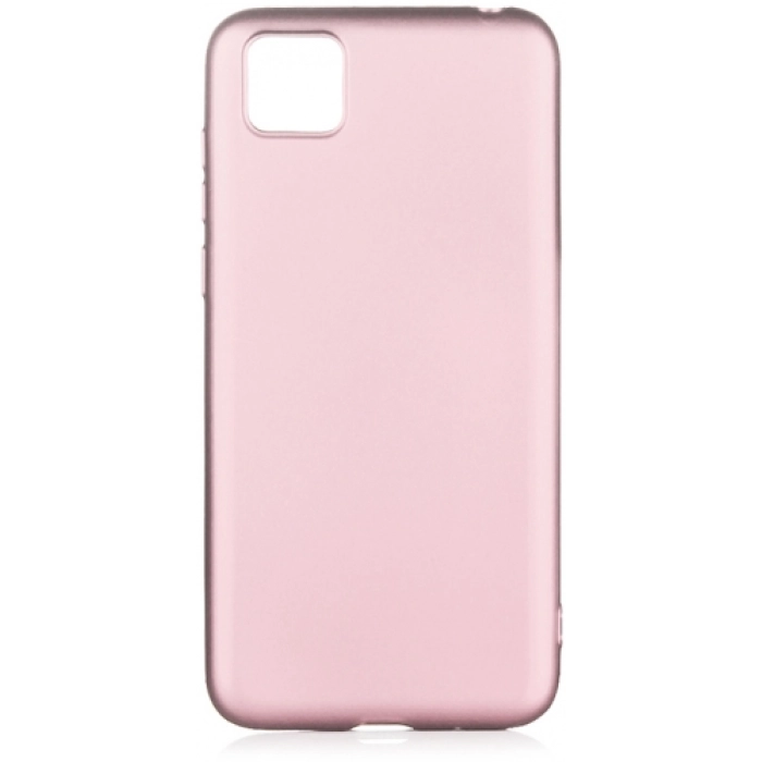 Huawei Y5p Kılıf İnce Soft Mat Renkli Esnek Silikon Kapak - Rose Gold