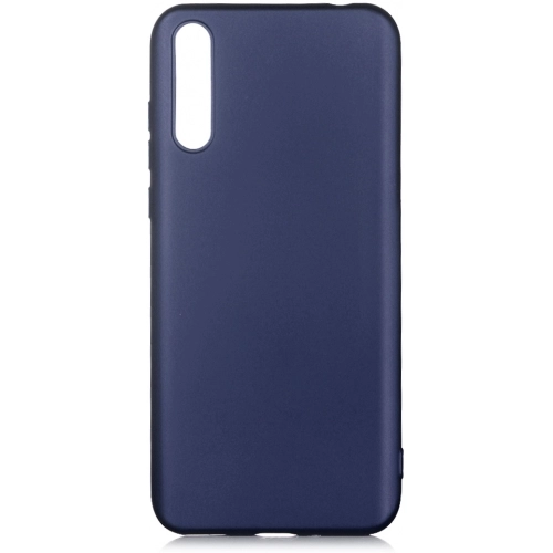 Huawei Y8p Kılıf İnce Soft Mat Renkli Esnek Silikon Kapak - Lacivert