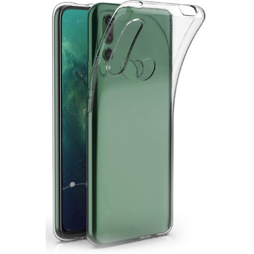 Huawei Y9 Prime 2019 Kılıf Kamera Korumalı Esnek Silikon Kapak - Şeffaf