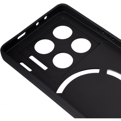 İnfinix GT 20 Pro Kılıf Silikon Mat Esnek Kamera Korumalı Biye Kapak - Siyah