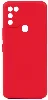 İnfinix Hot 11 Play Kılıf Silikon Mat Esnek Kamera Korumalı Biye Kapak - Kırmızı