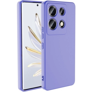 İnfinix Note 30 VIP Kılıf İçi Kadife Mat Yüzey Mara Lansman Kapak  - Lila