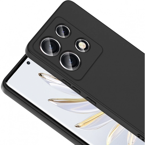 İnfinix Note 30 VIP Kılıf İçi Kadife Mat Yüzey Mara Lansman Kapak  - Lila