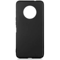 Infinix Note 7 Kılıf İnce Soft Mat Renkli Esnek Silikon Kapak - Siyah