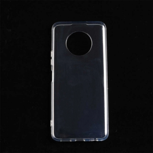 Infinix Note 7 Kılıf Kamera Korumalı Esnek Silikon Kapak - Şeffaf