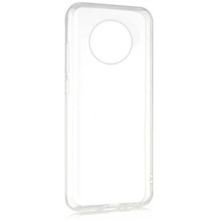 Infinix Note 7 Kılıf Kamera Korumalı Esnek Silikon Kapak - Şeffaf