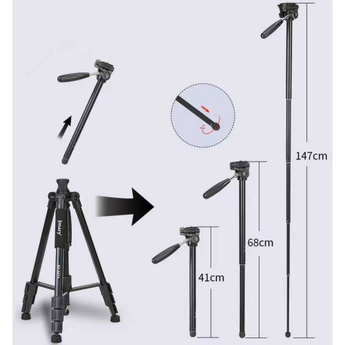 Jmary KP2274 Tripod - Siyah