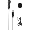 Jmary MC-R2 Type-C Canlı Yayın Yaka Mikrofon - Siyah
