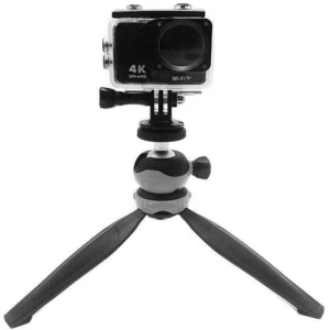 Jmary MT-20 Tripod 360 Derece Oynar Başlıklı Çok Yönlü Kısa Telefon Sabitleyici 16 cm - Gri