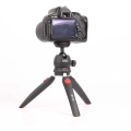 Jmary MT-35 Tripod 360 Derece Oynar Başlıklı Çok Yönlü Kısa Telefon Sabitleyici - Siyah