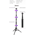 Jmary MT-36 Tripod 171 cm 360 Derece Dönebilen Başlık 4 Kademeli Yükselik Ayarı - Siyah